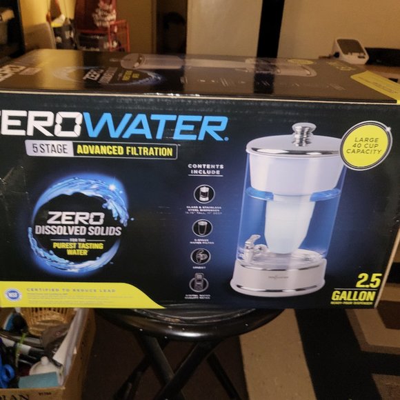 ZERO WATER Kitchen New Zero Water 5 Stage Advanced Filtration Large